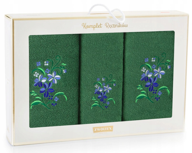 

Zwoltex komplet ręczników 3 Szt. Bawełna Egipska