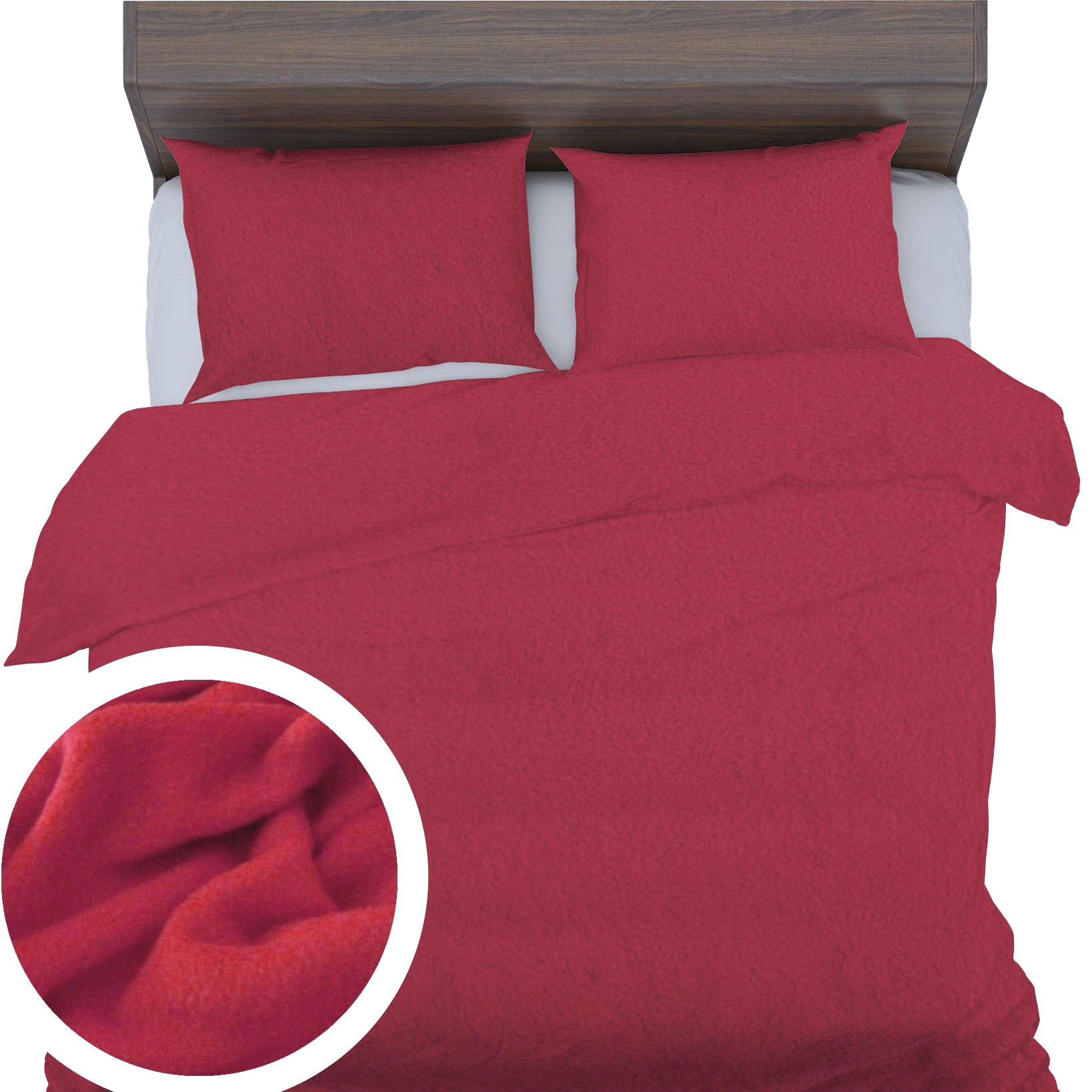 Fleece Povlečení 140x200+2x50x60 teplé silné Fleece teplé