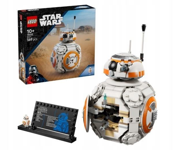Lego(r) Star Wars 75452 Astromechanický droid BB-8