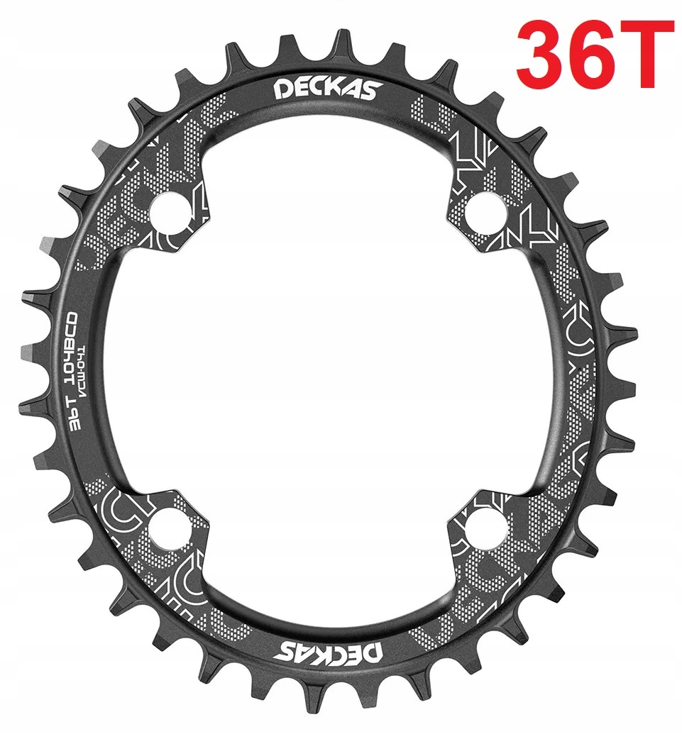 owalna Zębatka Narrow Wide deckas 36T 104 BCD OVAL