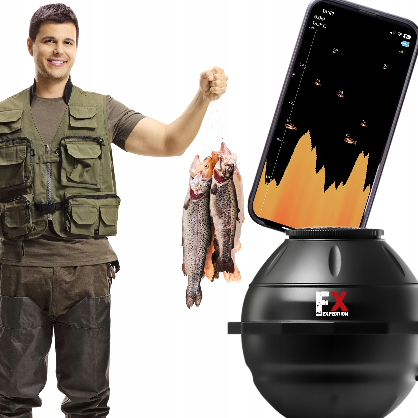 Echosonda Na Wifi Sterowana Z Aplikacji Sonar Fx