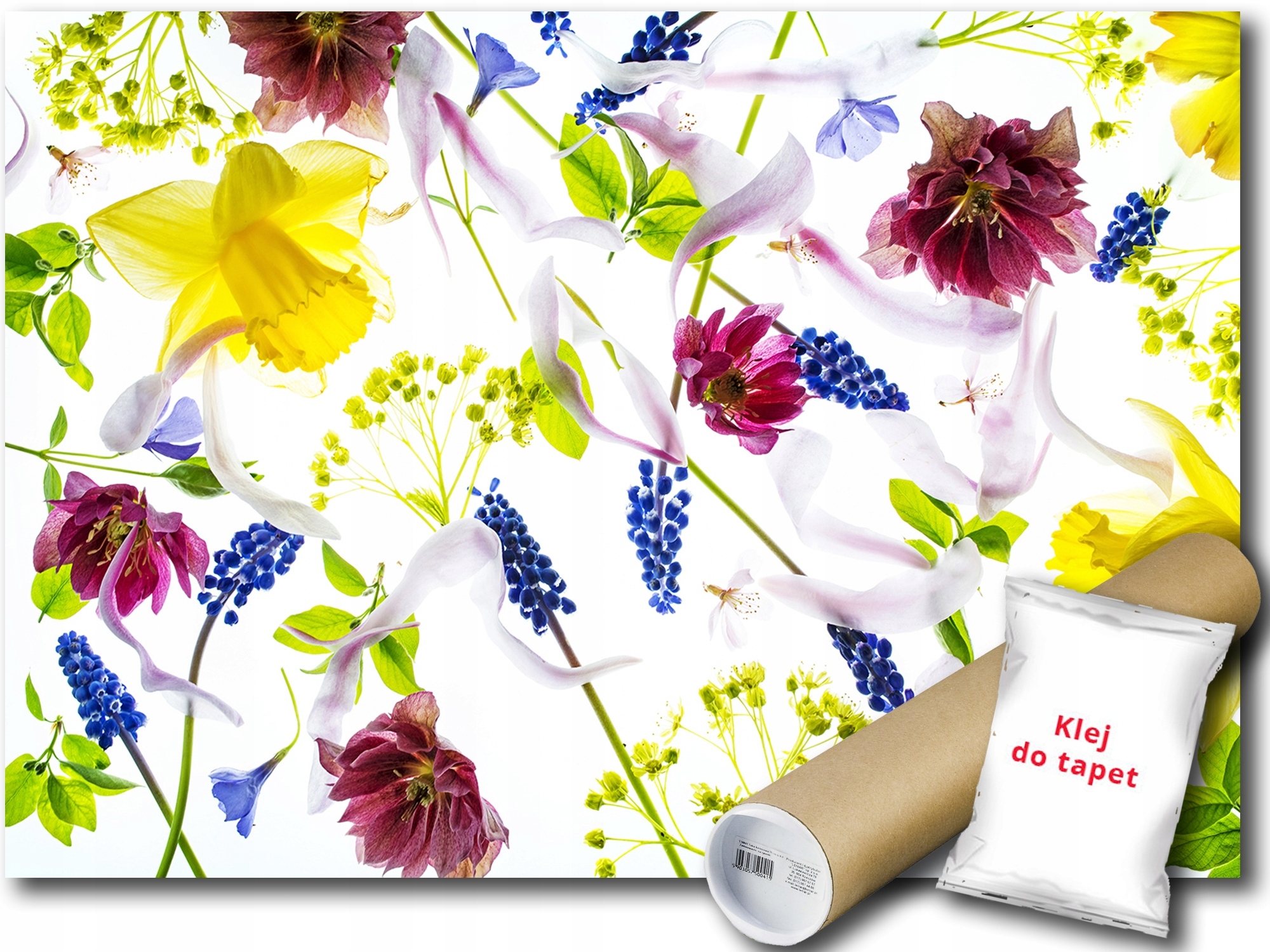 Vinylová Fototapeta Květiny Pole Louka Zahrada Příroda 254x184