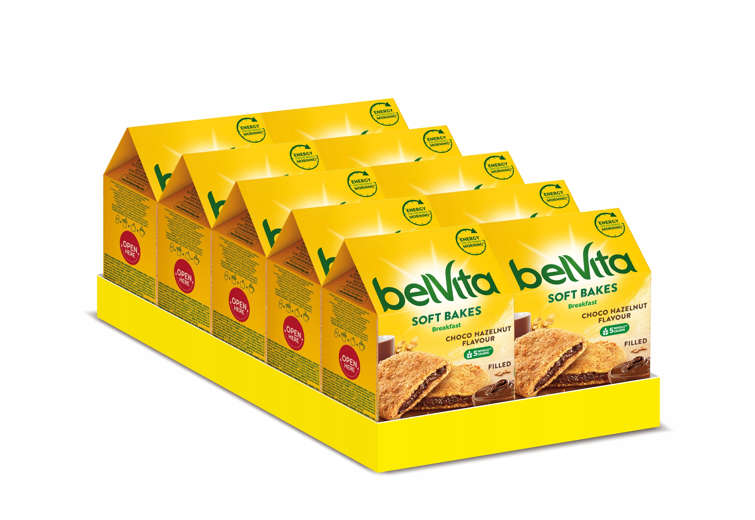 BelVita Soft Bakes ciastka kruche czekoladowe 250g x10 z nadzieniem