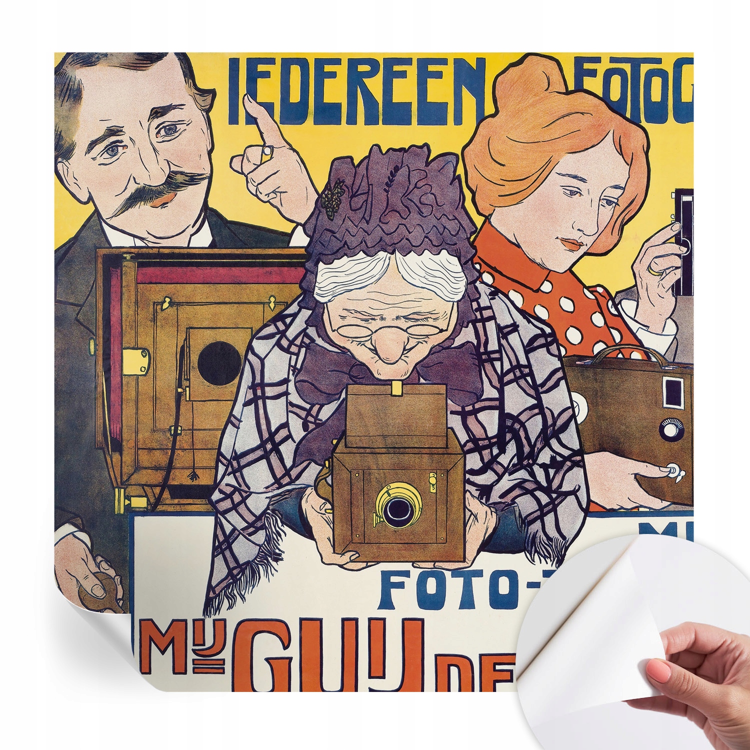 Tapeta Samolepicí 3D nástěnná dýha Fotografická vášeň 250 x 250 cm