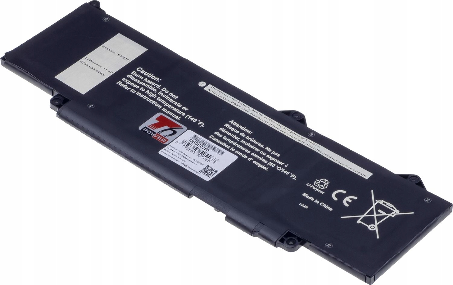 T6 Power baterie pro notebook Dell 451-BDGX