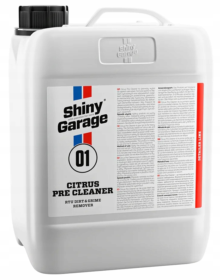 Shiny Garage Citrus Pre Cleaner Preparat Do Mycia Wstępnego 5L