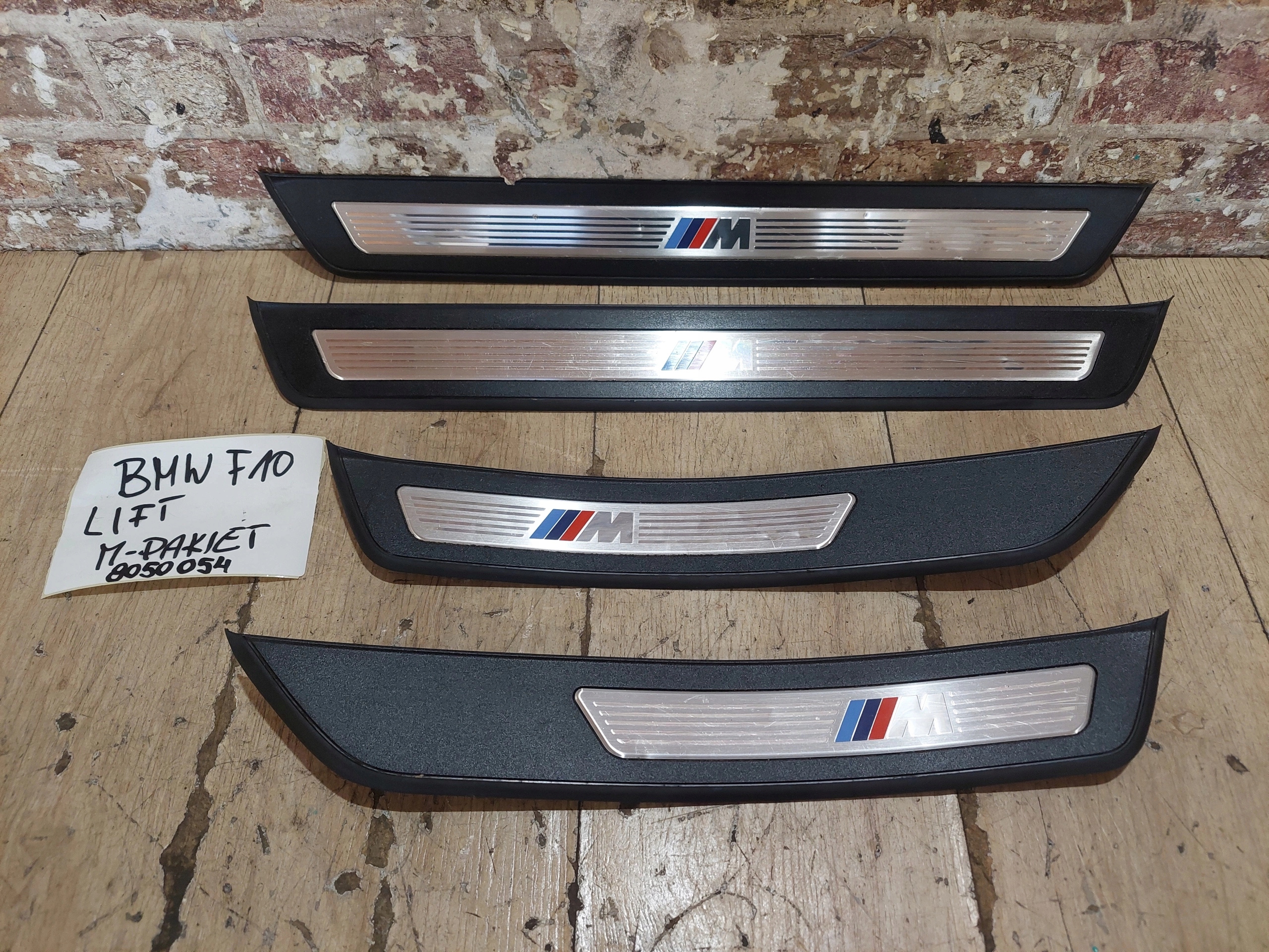 LISTWA PROGOWA KOMPLET BMW F10 M-PAKIET