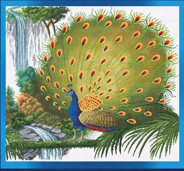 Křížková výšivka počítaná sada (kanva, mulina)