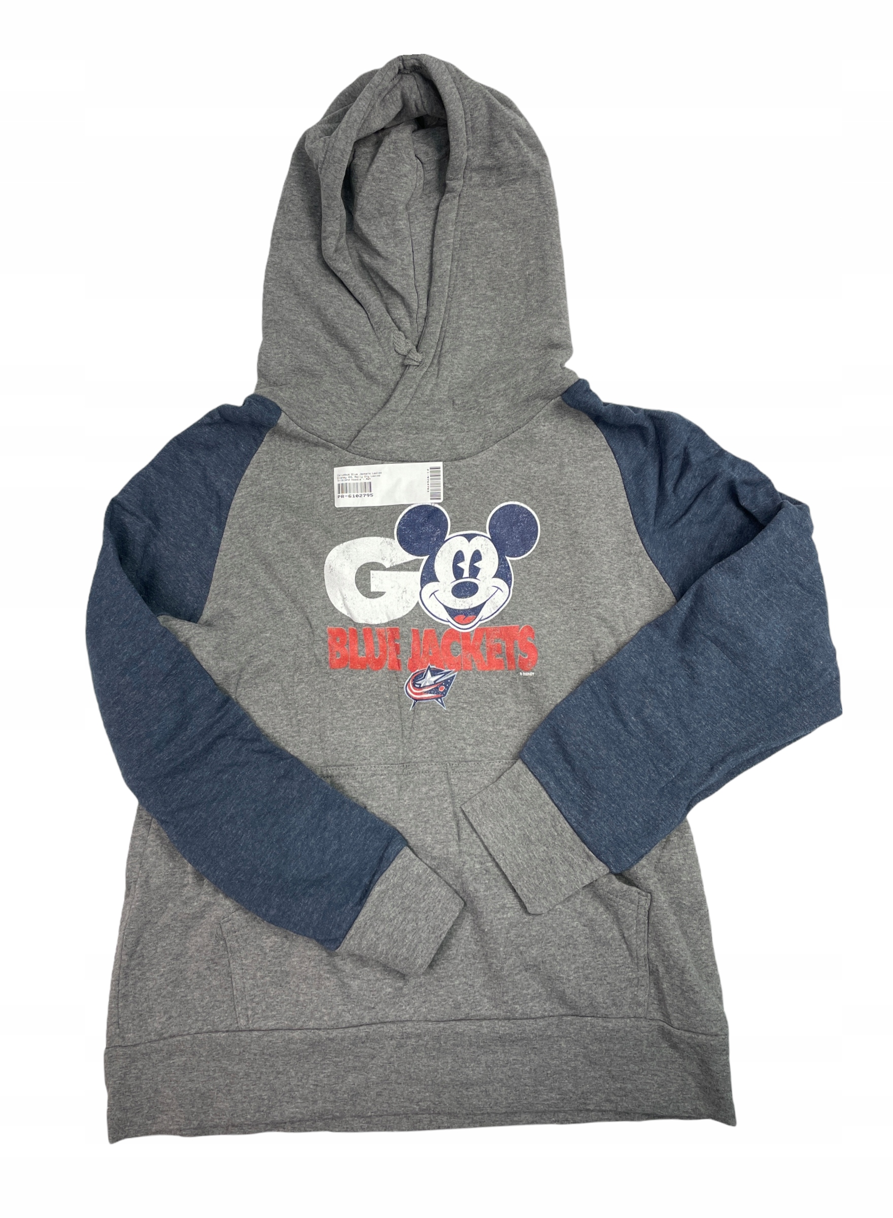 Dámská Mikina Columbs Blue Jackets Disney Nhl XL