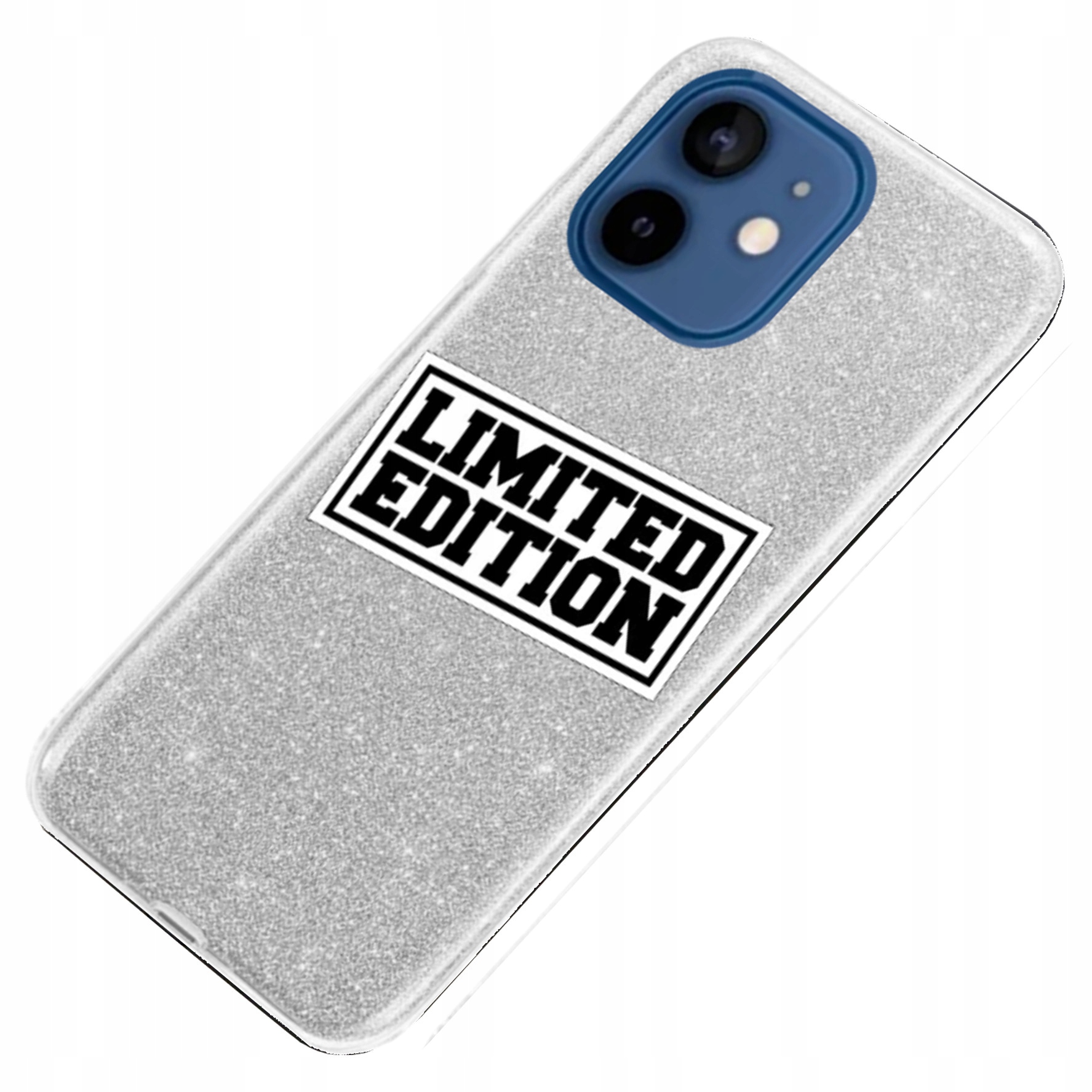 

Etui Brokat 3w1 Srebrny do Iphone 12 Mini Wzory