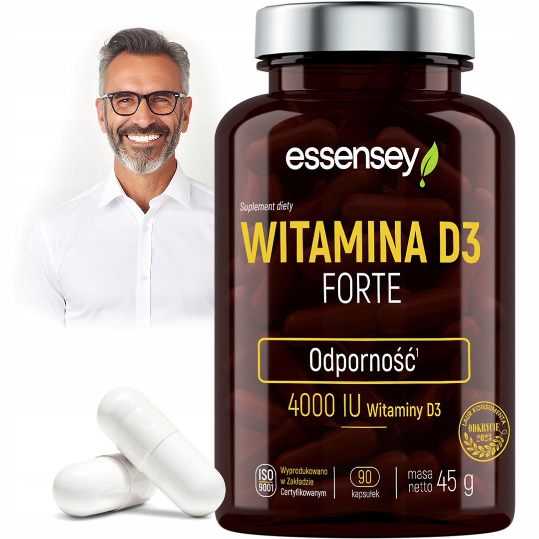 VITAMIN D3 FORTE 4000 IU IMMUNITY HEALTHY TEETH BONES MUSCLES VIT D VEGAN