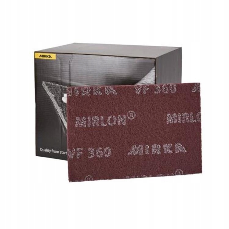 MIRKA MIRLON WŁÓKNINA ŚCIERNA VF P360 BORDOWA