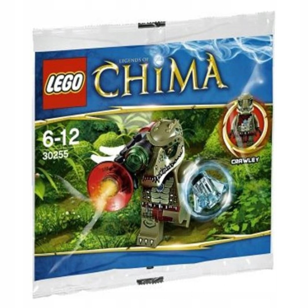 Lego Chima 30255 Crawley polybag minifigurka krokodyl aligator Misb 2013