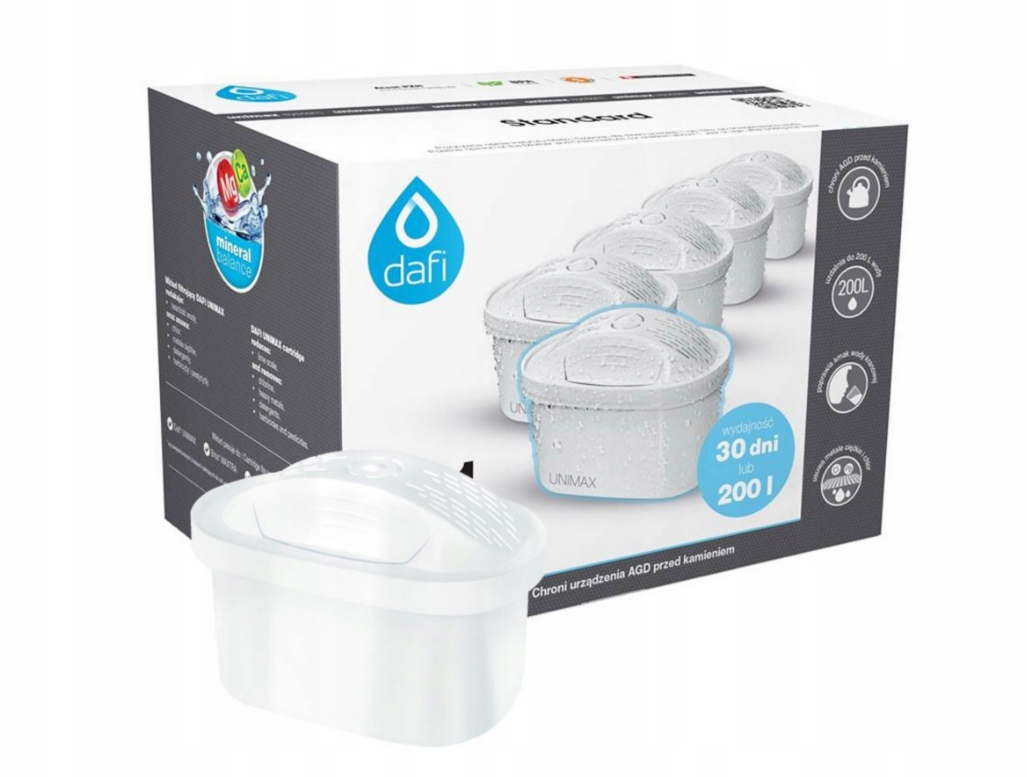 

5 Szt Filtr Wkład Dafi Unimax Standard 4+1