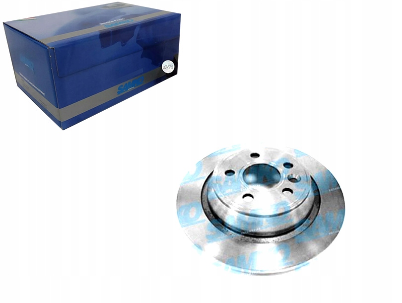 Samko Brzdové Kotúče 2KS Mondeo 07- Zadná Časť Masív Asistent Kolízia #34