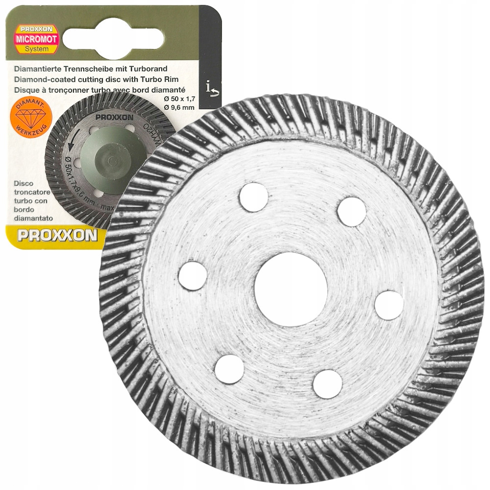 Proxxon Tarcza diamentowa do cięcia twardych płytek 50x9,6mm PR28157