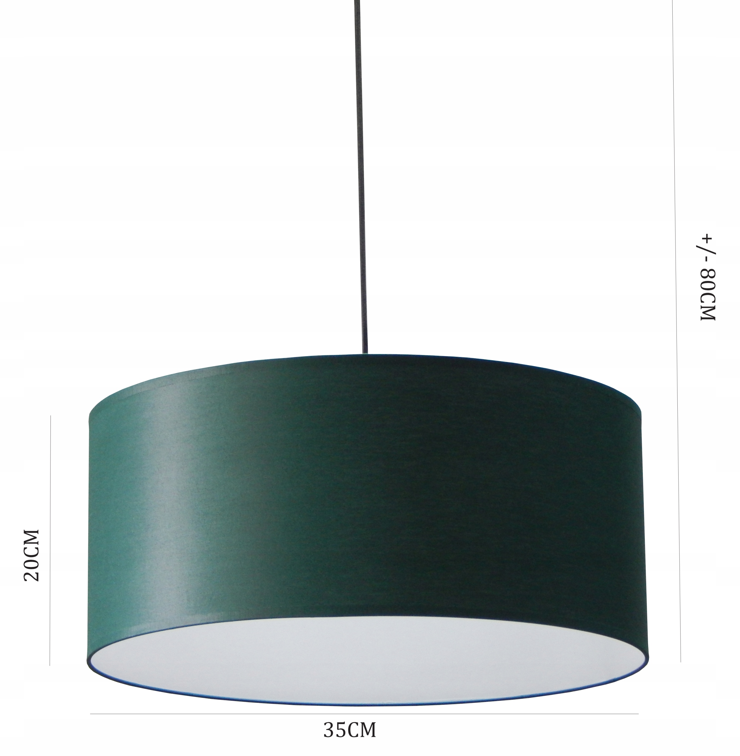 LAMPA WISZĄCA SUFITOWA BUTELKOWA ZIELEŃ FI35CM NEW Marka Adex