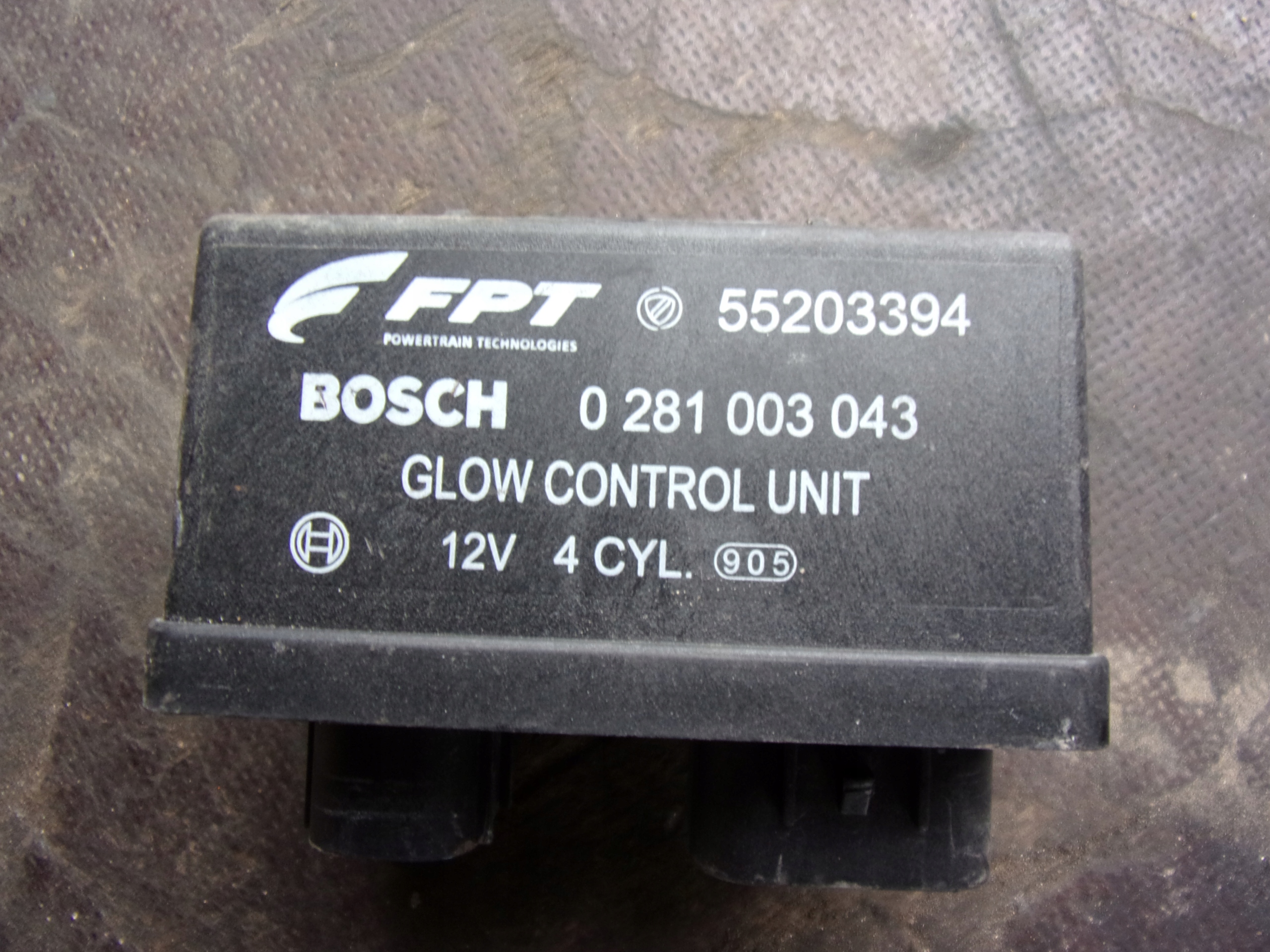 0281003043 - LANCIA FIAT JTD РЕЛЕ СВЕЧЕЙ 55203394
