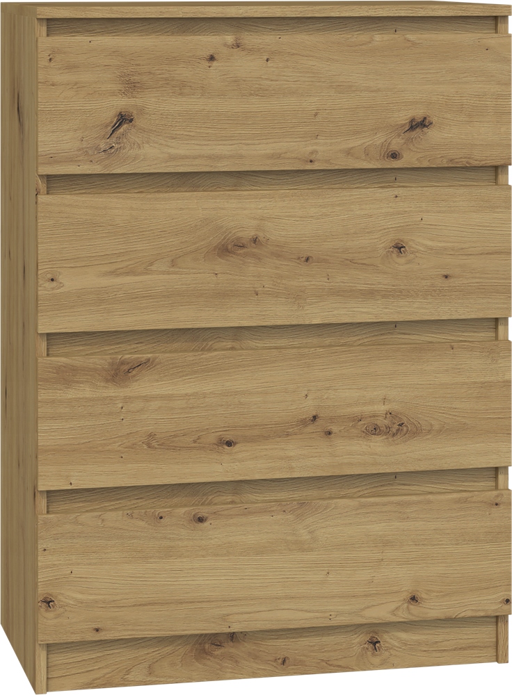

Komoda 70 Dąb Artisan Regał Słupek Salon Szuflady