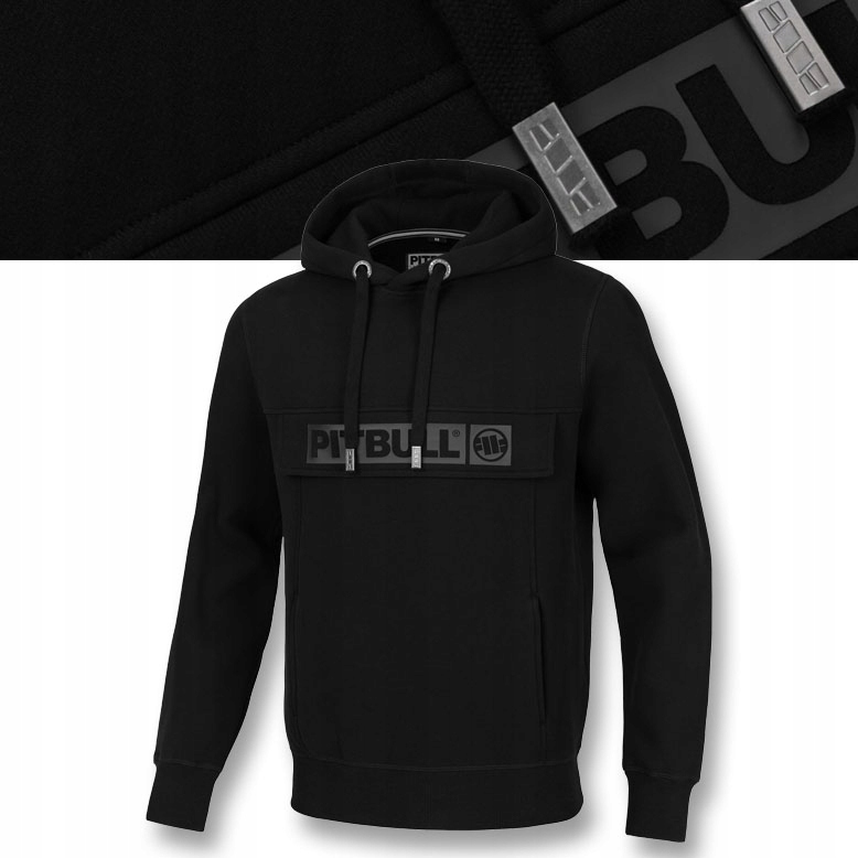 Pánská Mikina s kapucí Pitbull Klokanka Two-Color Hilltop Hoodie