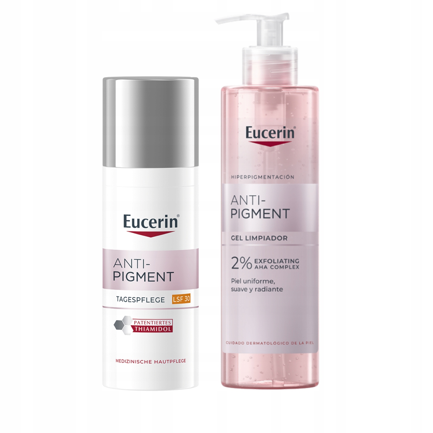 Eucerin Anti Pigment Krem na przebarwienia 50ml Żel do mycia twarzy 400ml