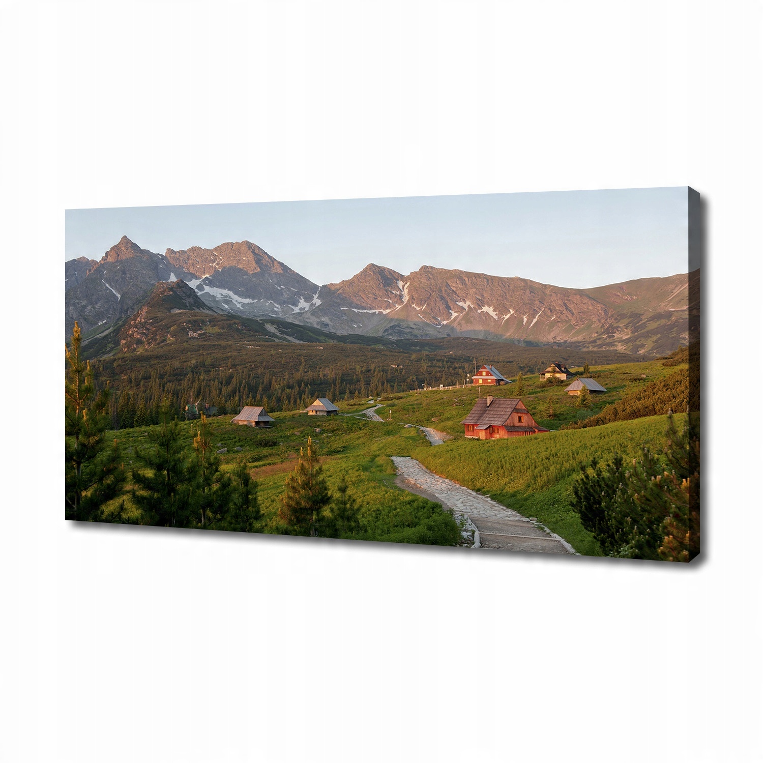 

Foto obraz na płótnie Polana w Tatrach 140x70 cm