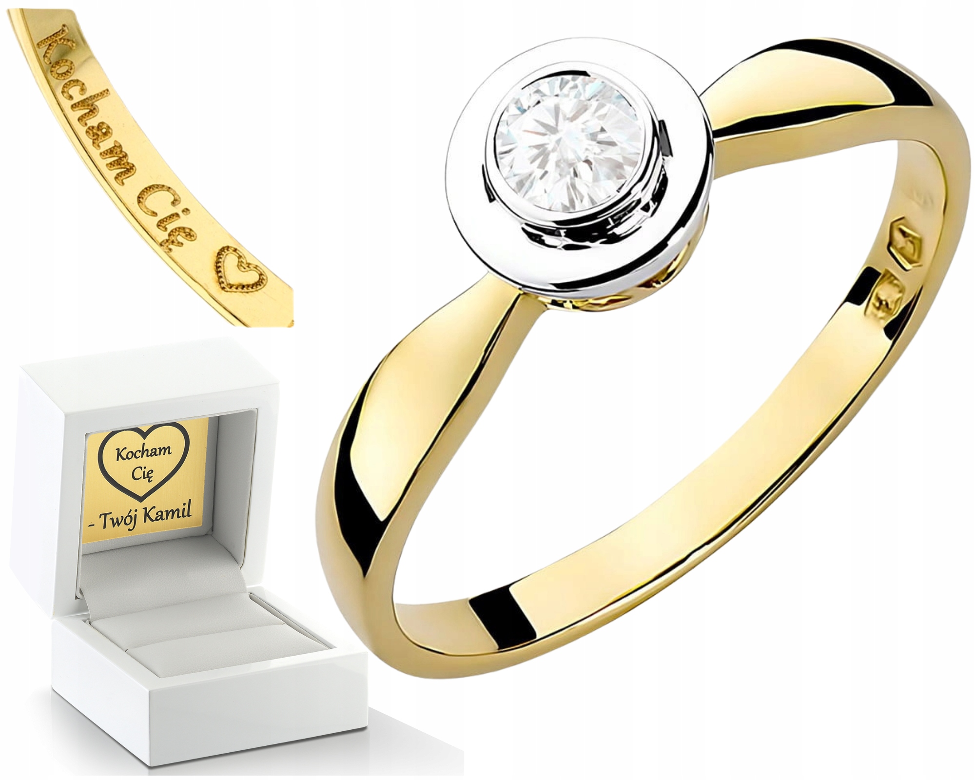 Zlatý Prstýnek Se Syntetickým Diamantem, Diamant Bez Konfliktu