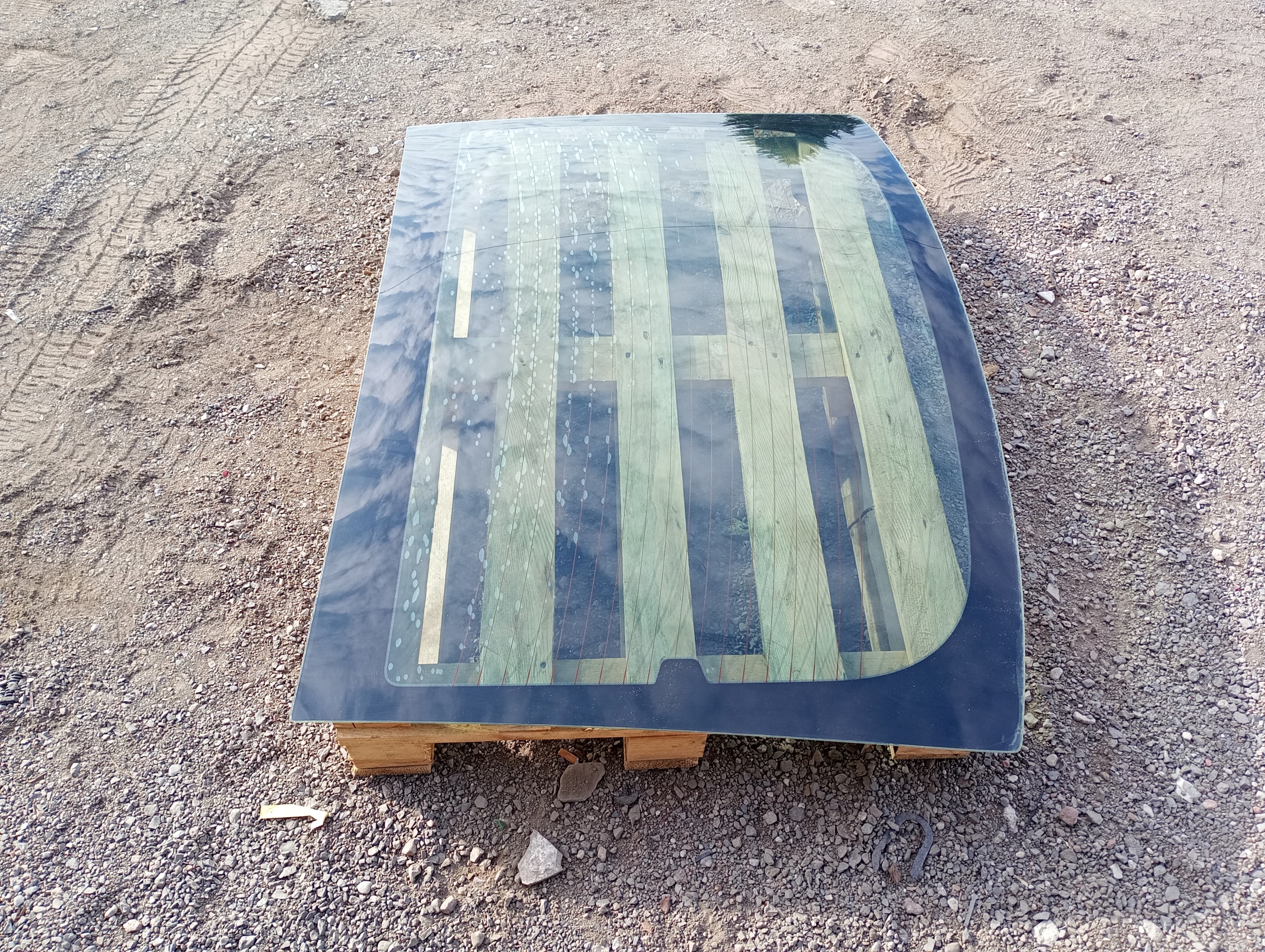 window rear rear part Ford Mustang V 2005-2014