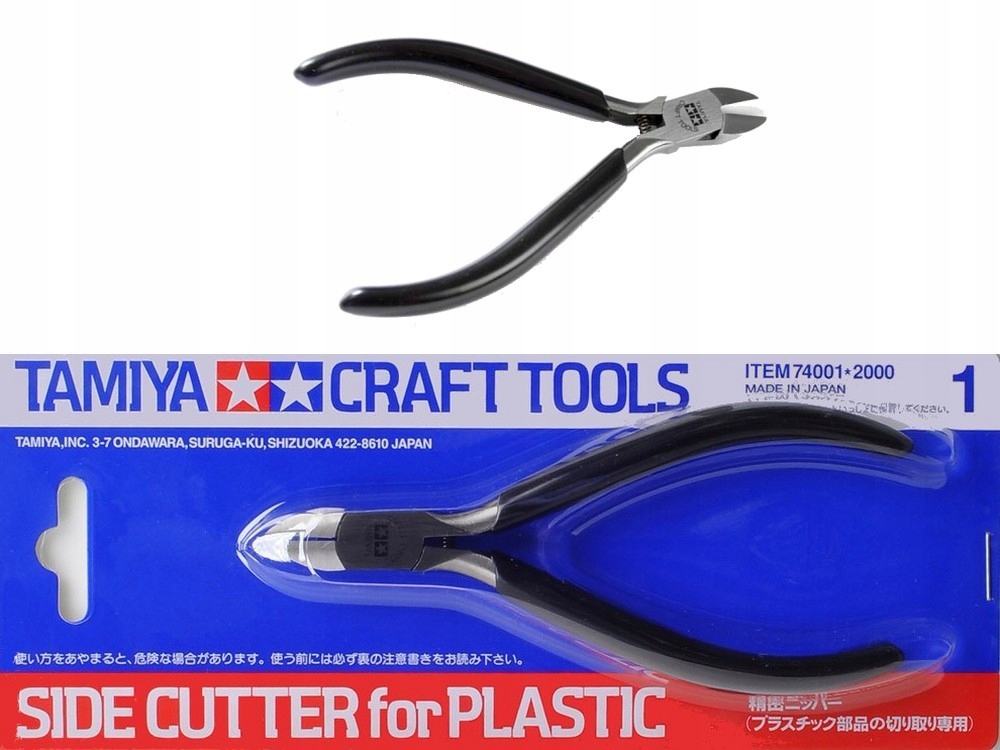 

Szczypce boczne do plastiku Tamiya 74001