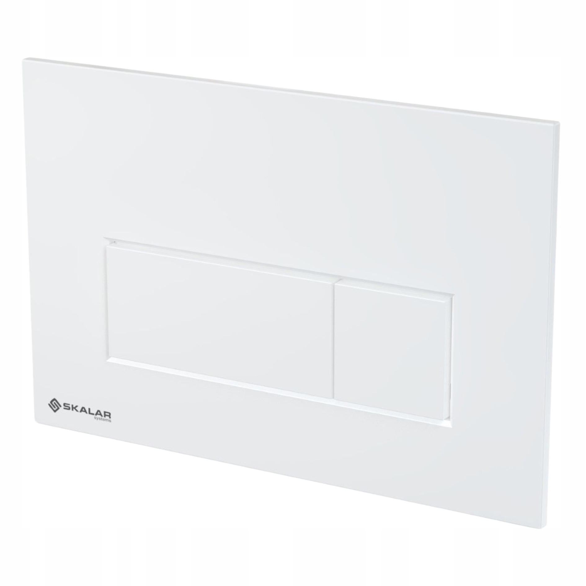 Ovládací tlačítko pro podomítkové systémy Alca bílé