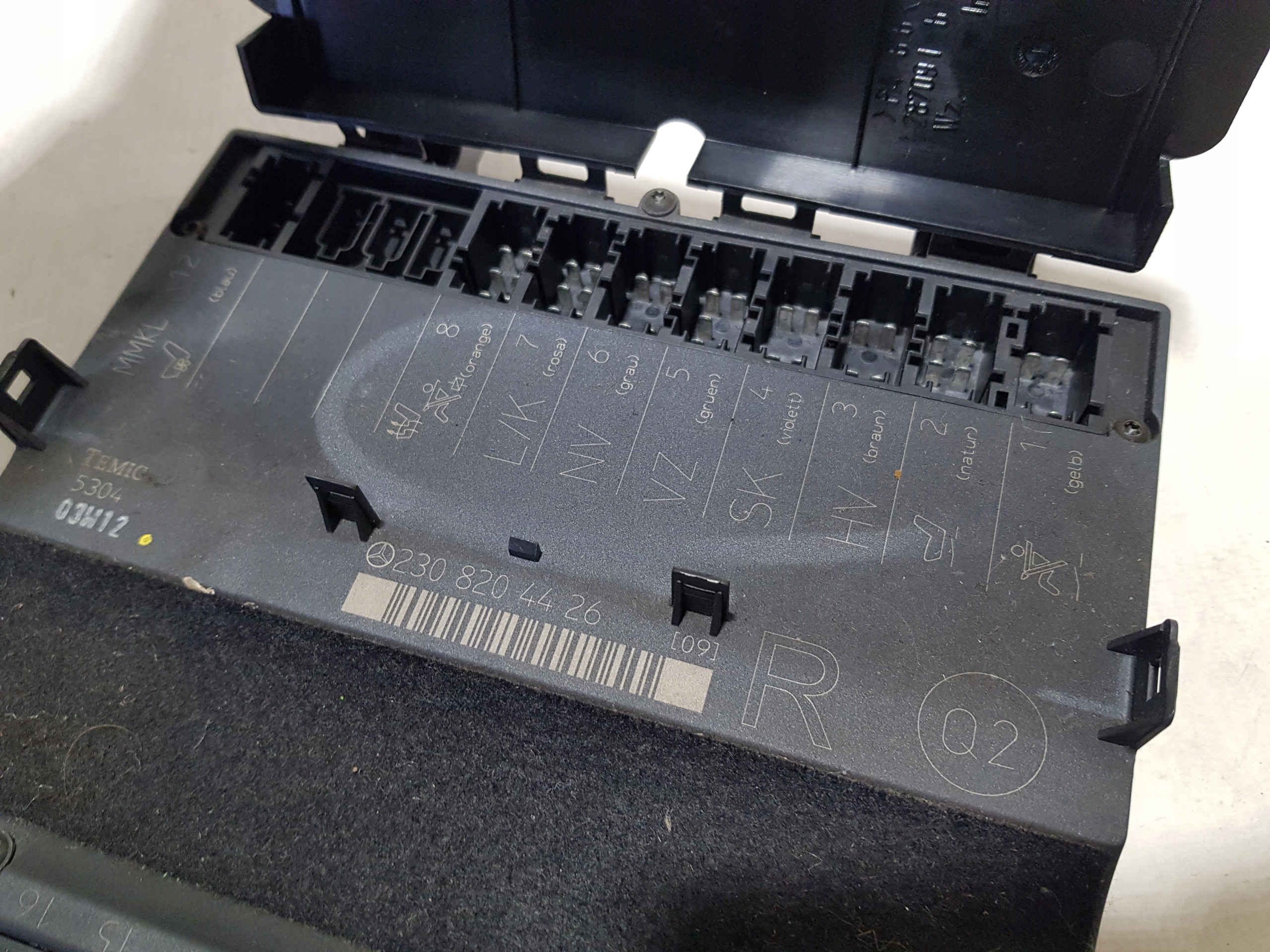 Module Siège Droite 2308204426 MERCEDES SL R230 W230