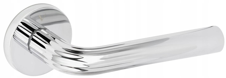 Kľučka Frella Fit rozeta okrúhla, chróm, lesk Vds