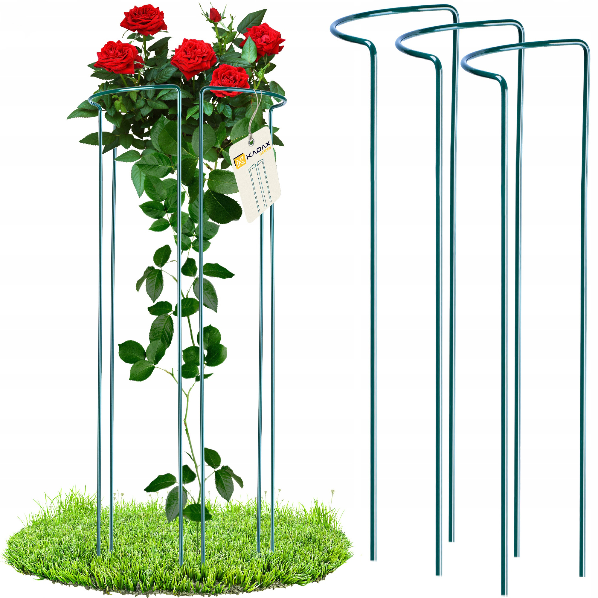 Podpěra Pro Rostliny Květin Hortenzií Zahradní Kovová Produkt Polský 115 cm