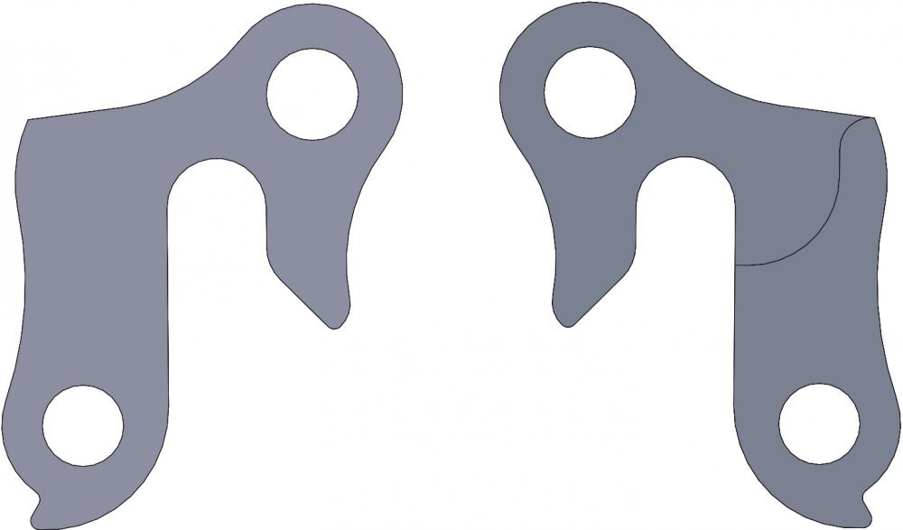 HAK PRZERZUTKI KROSS HEXAGON LEVEL EVADO DP-35 DP35 silver Kod producenta 2582