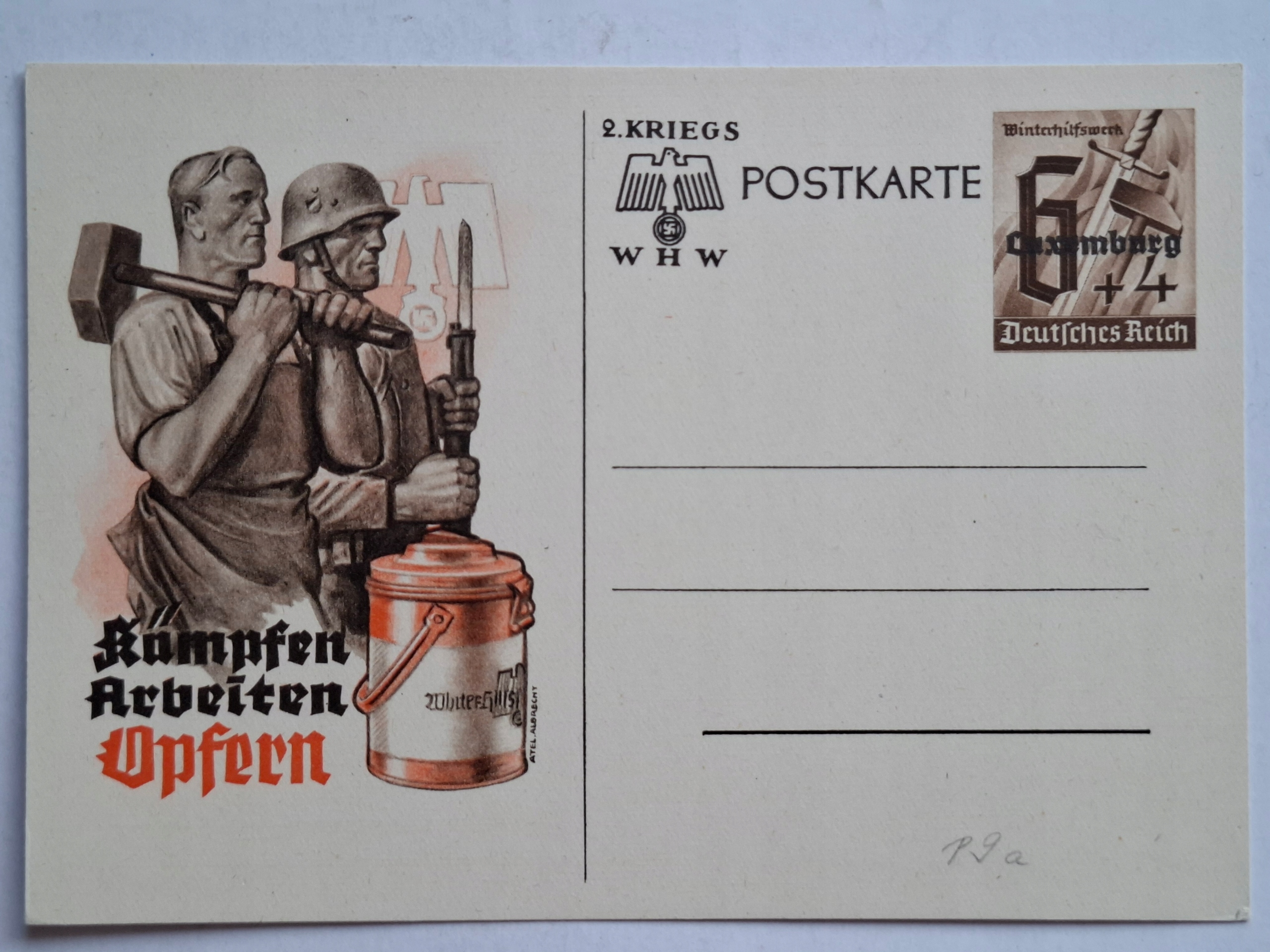 Pocztówka Niemcy Propaganda Rzesza