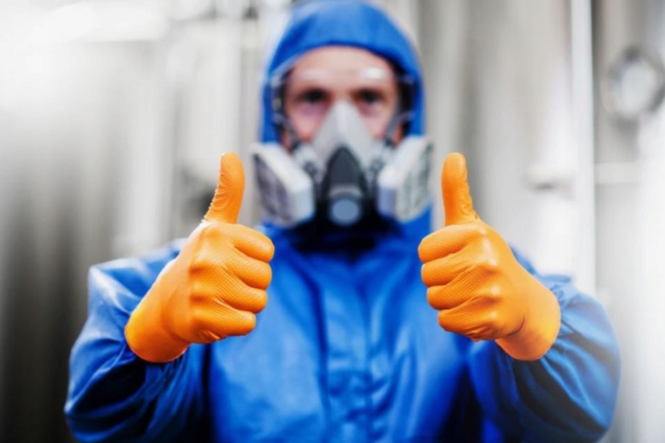 MERCATOR Rękawice GOGRIP Pomarańczowe 50szt L Producent inna