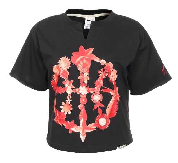 Tričko Nike Dri-FIT Cut-Off Crew Neck DH7569010 S