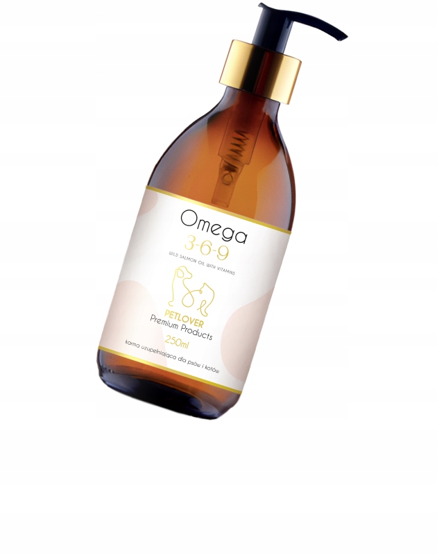 Levně Pet Lover Omega 3-6-9 olej z divokého lososa pro psa a kočku