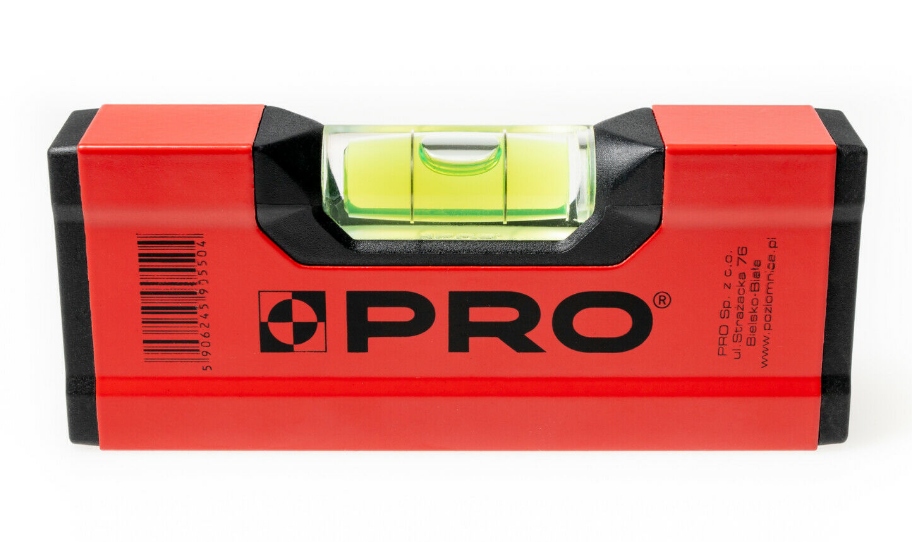 POZIOMICA MALOWANA WSKAŹNIK POZIOMU 12CM PRO A1012
