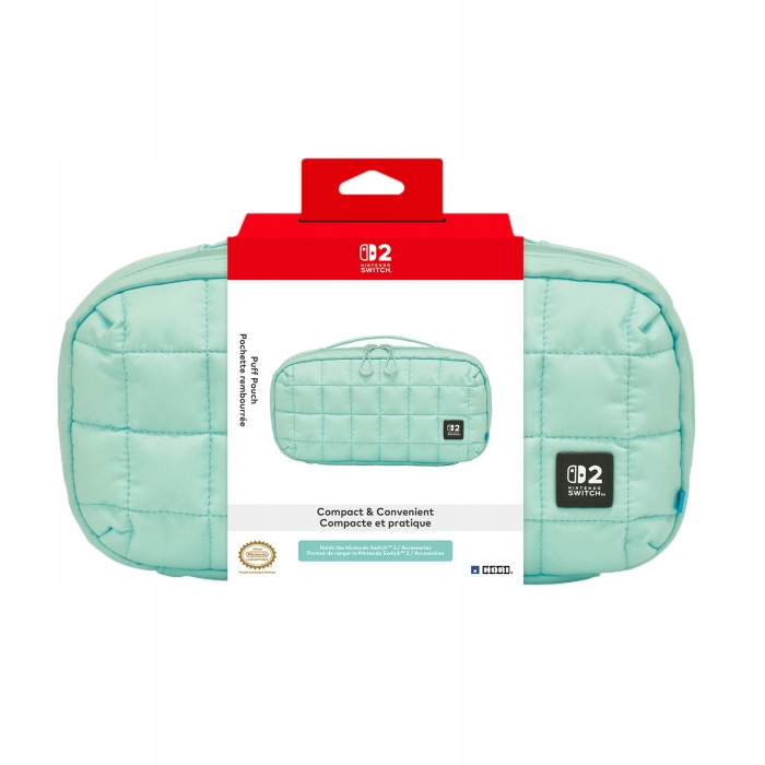 Hori SWITCH2 Pouzdro pro konzoli Puff Pouch Cozy Green