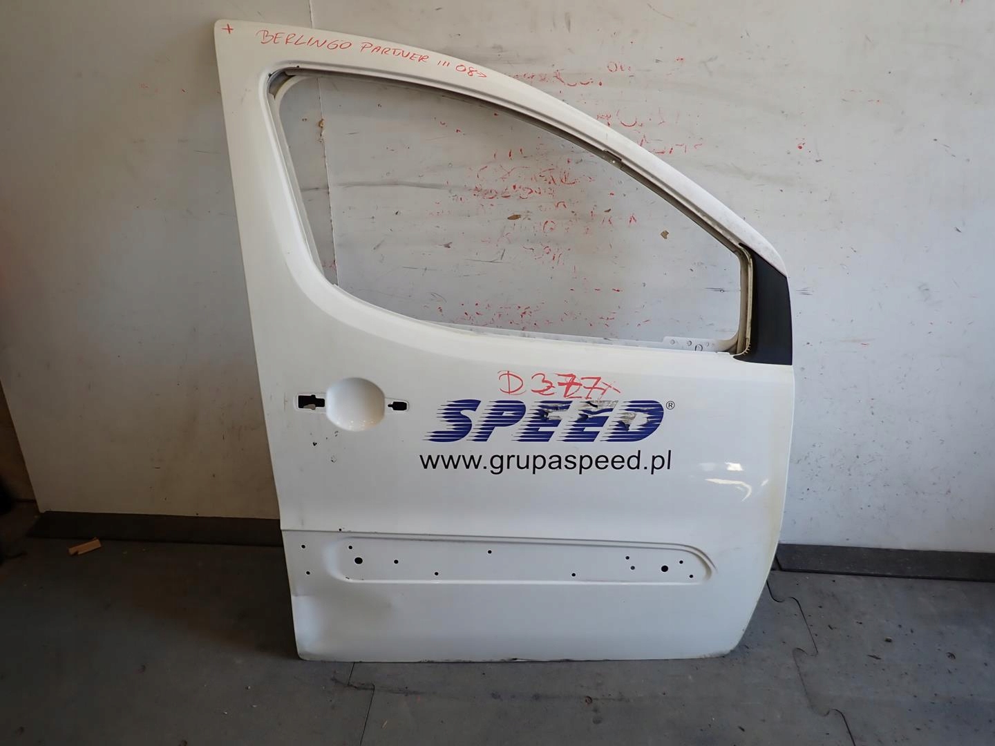 door front front right BERLINGO III PARTNER 2008-2018