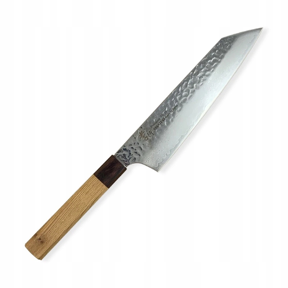 Nôž WA-Kengata Gyuto 190mm, Sakai Takayuki VG-10 Zelkova Oktagon
