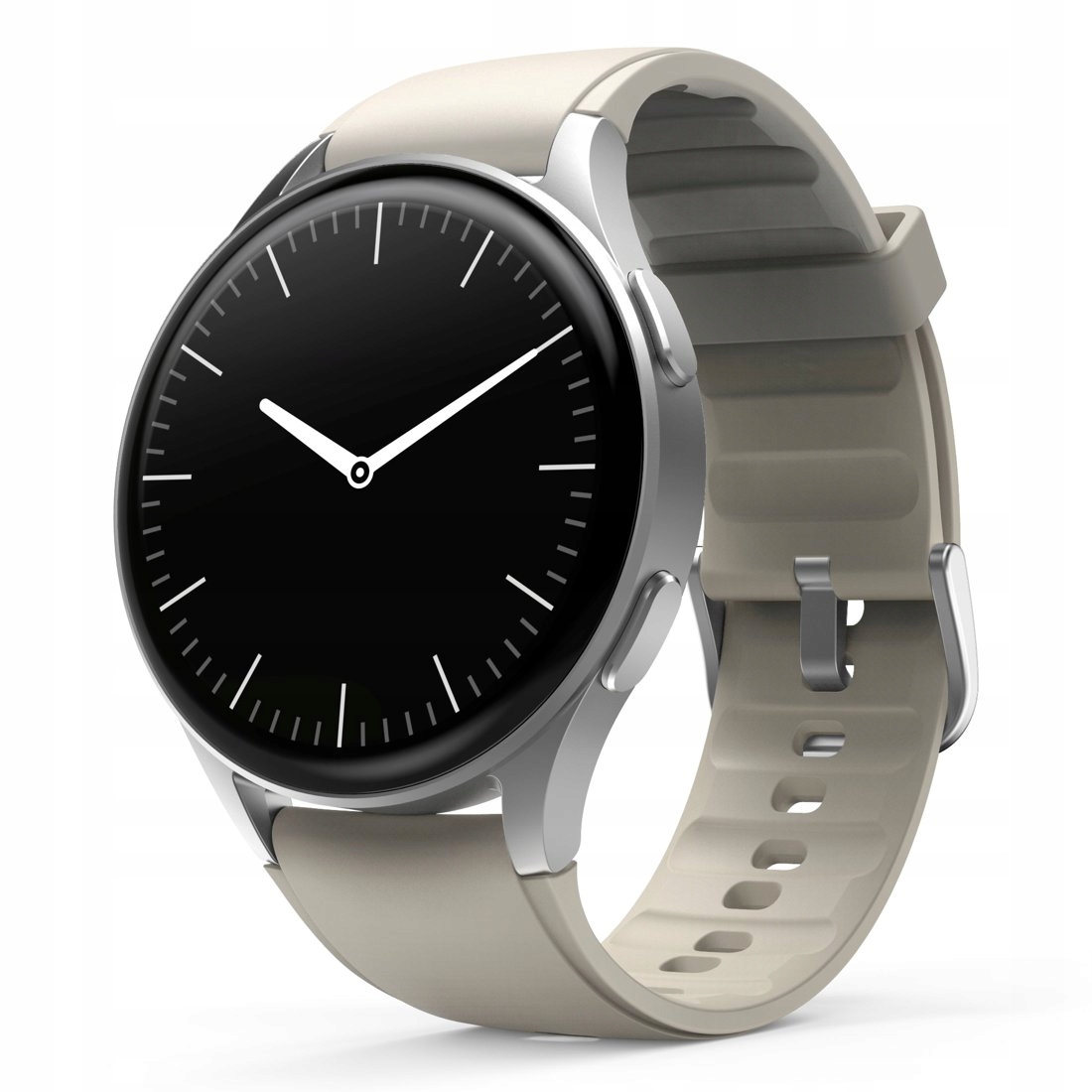 Smartwatch Hama 8900 Srebrno-beżowy Gps, Amoled 1.3 Wodoodporny IP68