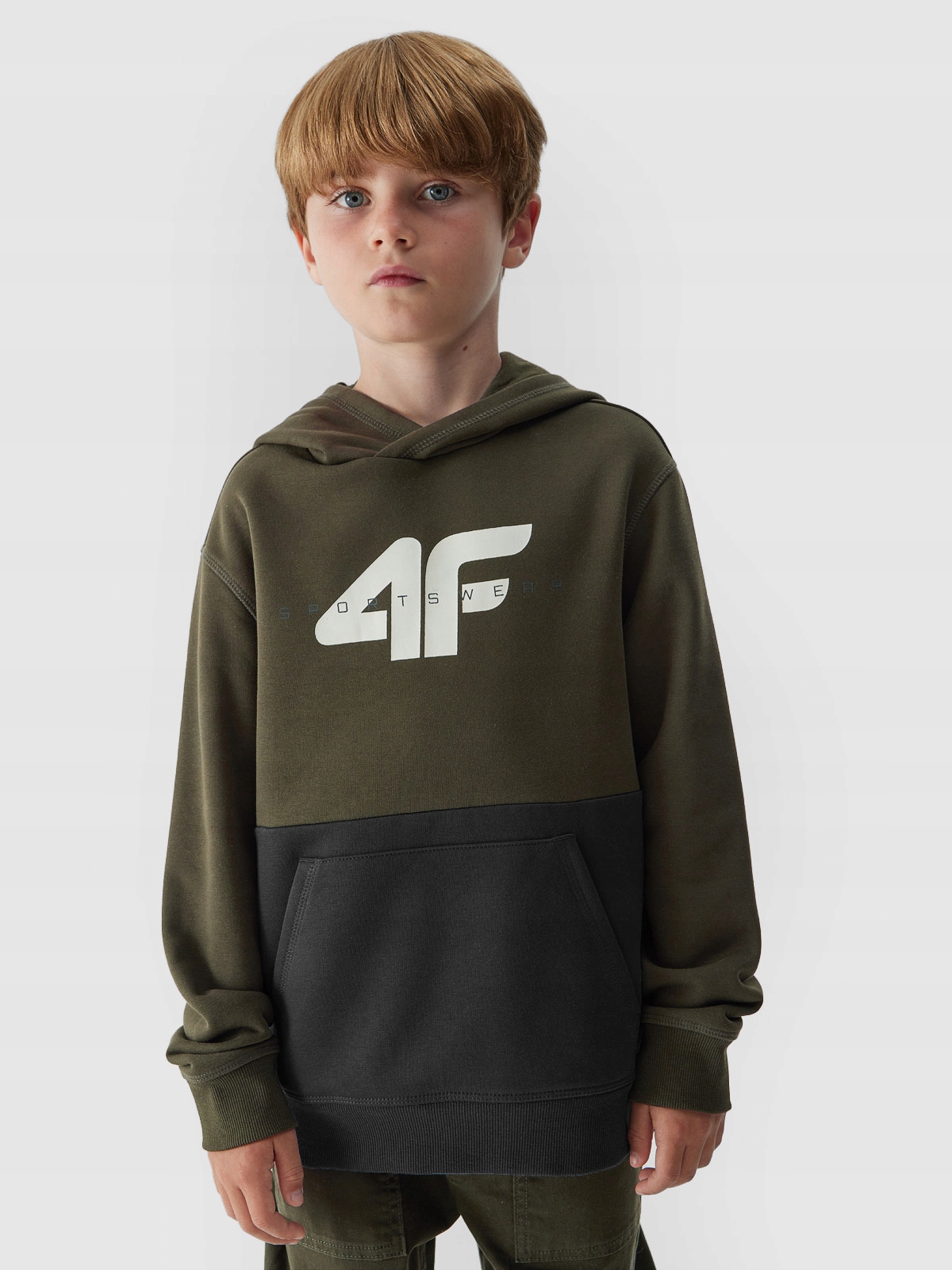 4F BLUZA CHŁOPIĘCA DRESOWA SPORTOWA Z KAPTUREM Marka 4F
