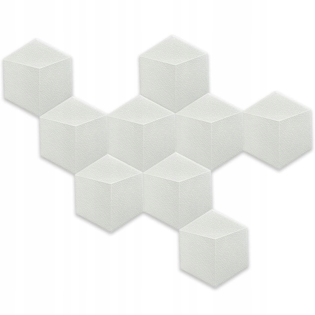 

Panele ścienne samoprzylepne 3D sześciokąt