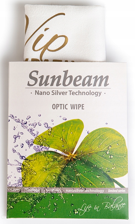 

Czyścik Sunbeam do okularów biały Vip Raypath