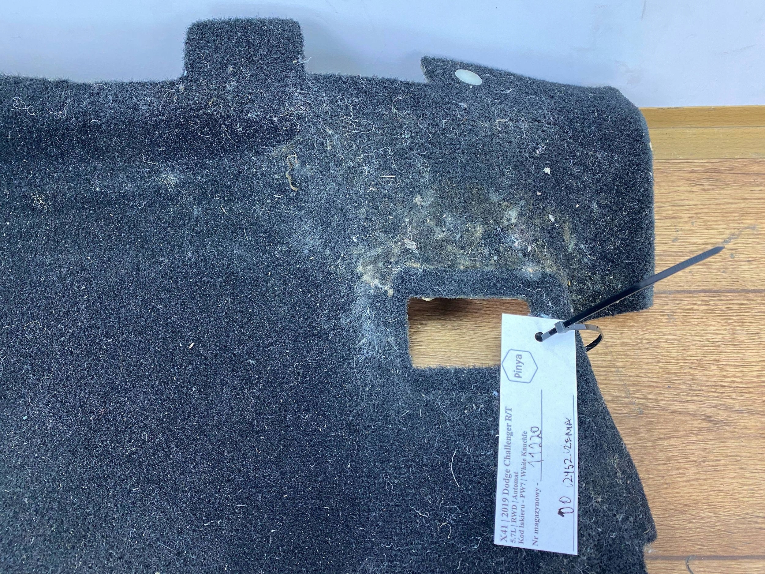mats floor front right Dodge Challenger 2015+