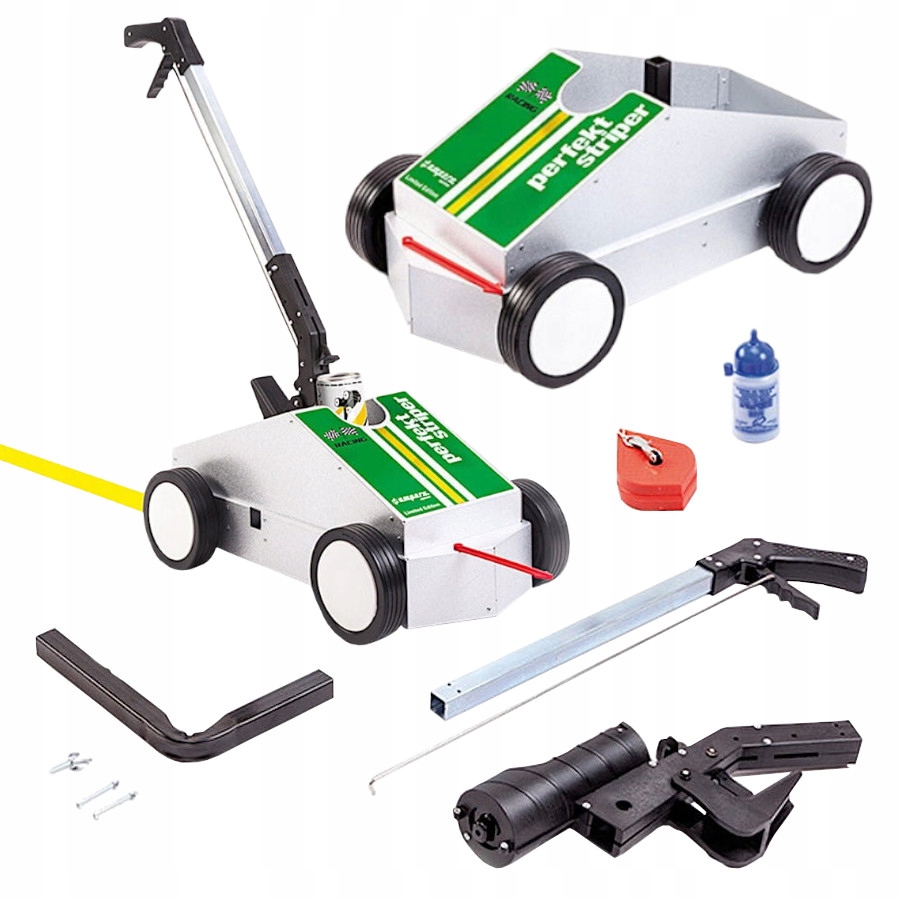 WÓZEK DO MALOWANIA LINII ZNAKOWANIA PASÓW 3-10cm AMPERE PERFEKT STRIPER