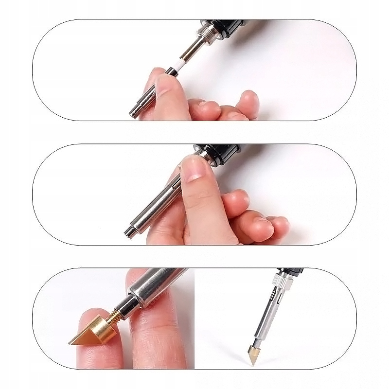 28 GROTÓW DO WYPALARKI PIROGRAFU DO DREWNA SKÓR Marka Yihua