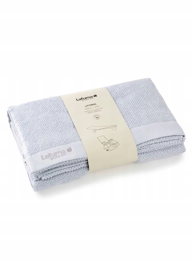 Osuška Lafuma Mobilier Relax XL Littoral Cotton embrun gray